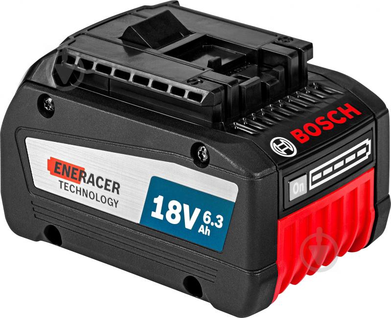 Батарея аккумуляторная Bosch Professional GBA 18V 6,3 Ah EneRacer 1600A00R1A - фото 2