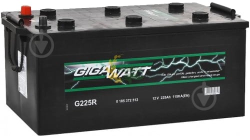 Акумулятор автомобільний GIGAWATT 225Ah 1150A 12V «+» ліворуч (GW0185372512) - фото 1