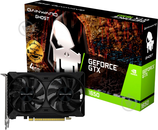 Видеокарта Gainward GeForce GTX 1650 Ghost OC 4GB GDDR6 128bit (471056224-1785) - фото 4