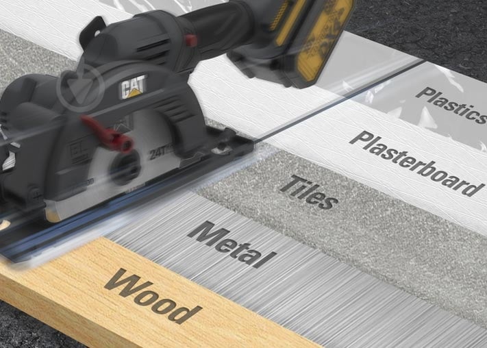 Пила циркулярная CAT DX5010B - фото 3 Пила циркулярная CAT DX5010B - фото 3