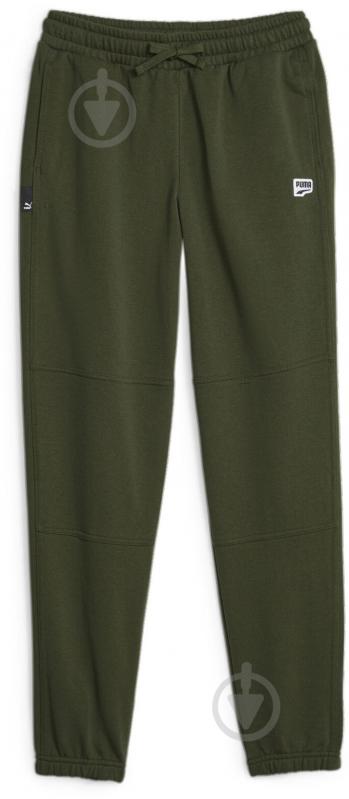 Штани Puma DOWNTOWN SWEATPANTS TR B 62159731 р. 176 зелений - фото 1