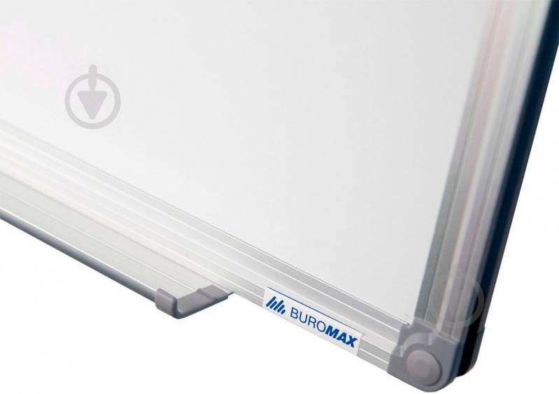 Доска магнитно-маркерная Buromax 60х45 см с алюминиевой рамкой - фото 2