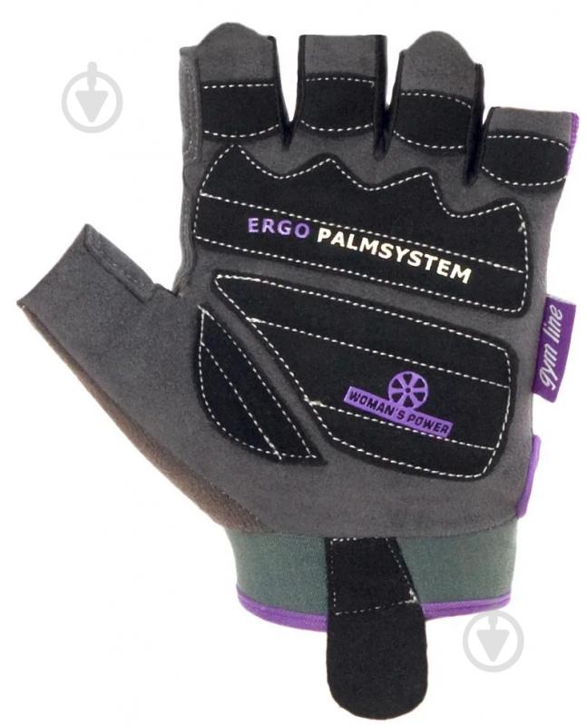 Перчатки для фитнеса Power System PS-2570 р. S фиолетовый - фото 3 Перчатки для фитнеса Power System PS-2570 р. S фиолетовый - фото 3