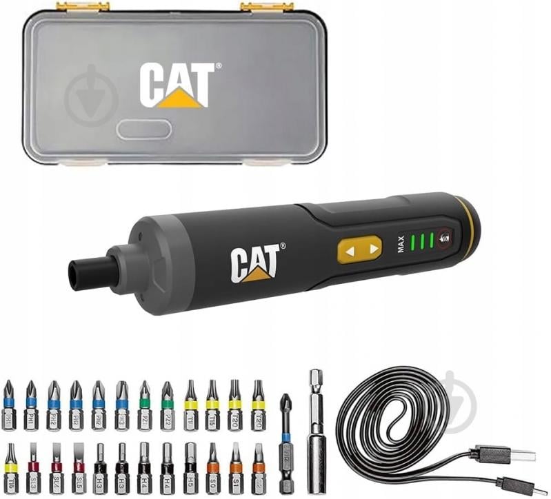 Отвертка аккумуляторная CAT DX1110 - фото 2 Отвертка аккумуляторная CAT DX1110 - фото 2