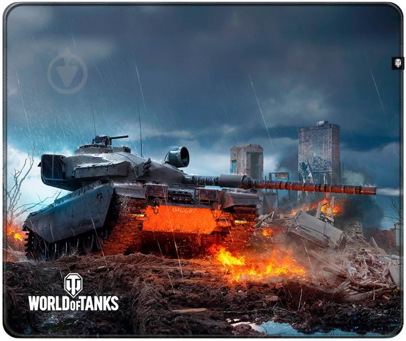 Коврик для мышки Wargaming WORLD OF TANKS Centurion Action X Fired Up M Multicolored 30 x 36 см (FSWGMP_CFIRED_M) - фото 1 Коврик для мышки Wargaming WORLD OF TANKS Centurion Action X Fired Up M Multicolored 30 x 36 см (FSWGMP_CFIRED_M) - фото 1