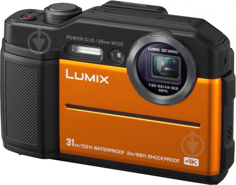 Фотоапарат Panasonic Lumix DC-FT7 (DC-FT7EE-D) Orange - фото 1