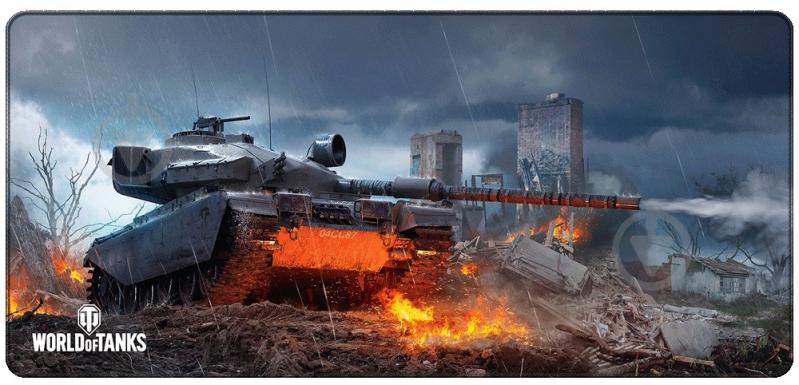 Игровая поверхность Wargaming World of Tanks Centurion Action X Fired Up XL Multicolored 42 x 90 см (FSWGMP_CFIRED_XL) - фото 1
