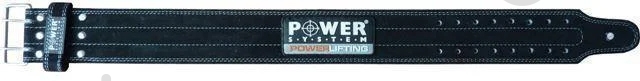 Пояс для тяжелой атлетики Power System PS-3800_M_Black_Black M черный - фото 5
