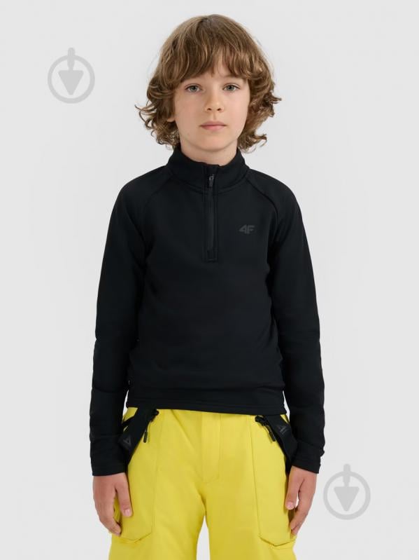 Джемпер 4F BRUSHED UNDERWEAR U106 4FJWAW25UBRUU106-20S р.152 черный - фото 1 Джемпер 4F BRUSHED UNDERWEAR U106 4FJWAW25UBRUU106-20S р.152 черный - фото 1