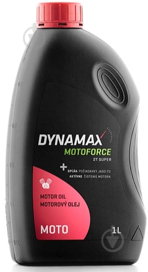 Моторное масло полусинтетическое DYNAMAX MF Super 2T 1 л (60985) - фото 1