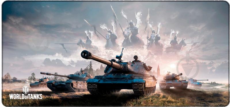 Килимок для миші Wargaming World of Tanks The Winged Warriors XL Multicolored 42 x 90 см (FSWGMP_WINGWR_XL) - фото 1