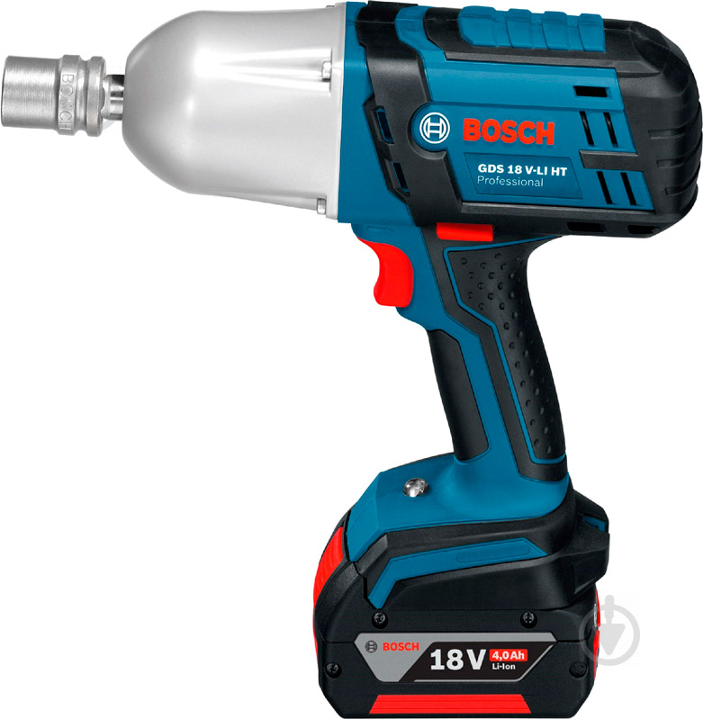 Гайковерт ударний акумуляторний Bosch Professional GDS 18 V-LI HT 06019B130A - фото 2