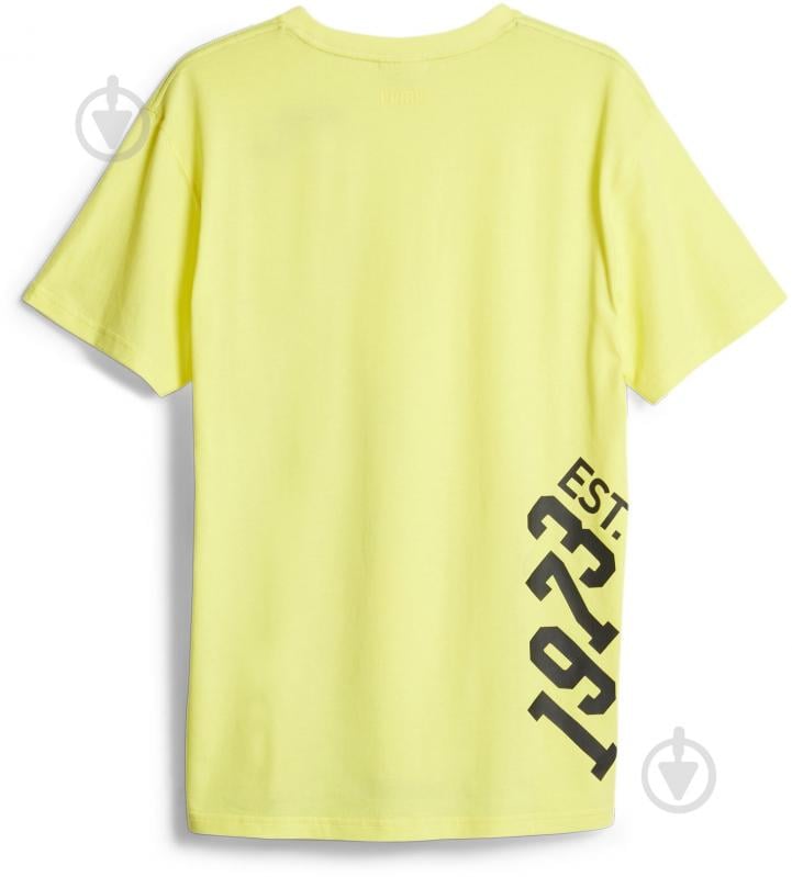 Футболка Puma FRANCHISE Q4 GRAPHIC TEE 4 62202901 р.S жовтий - фото 2