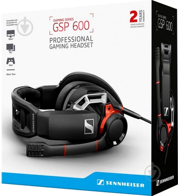 Гарнитура Sennheiser GSP 600 black/grey (507263) - фото 9 Гарнитура Sennheiser GSP 600 black/grey (507263) - фото 9
