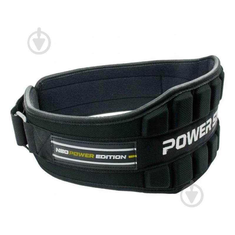Пояс для важкої атлетики Power System PS_3230_S_Bl/Yellow S чорно-жовтий - фото 2