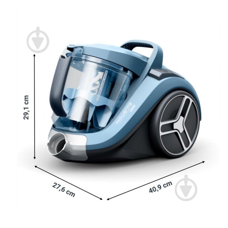 Пылесос Rowenta Compact Power XXL RO4B20EA blue - фото 2 Пылесос Rowenta Compact Power XXL RO4B20EA blue - фото 2