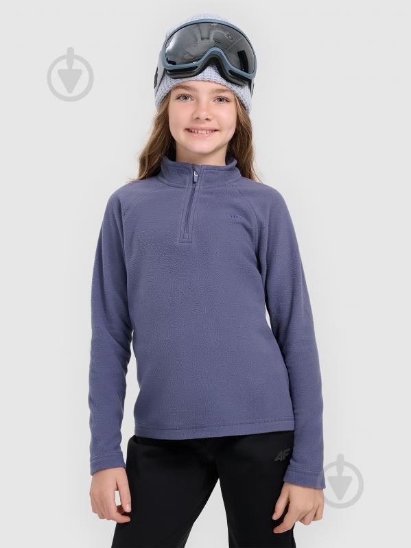 Джемпер 4F FLEECE UNDERWEAR F060 4FJWAW25UFLEF060-31S р.152 синий - фото 1