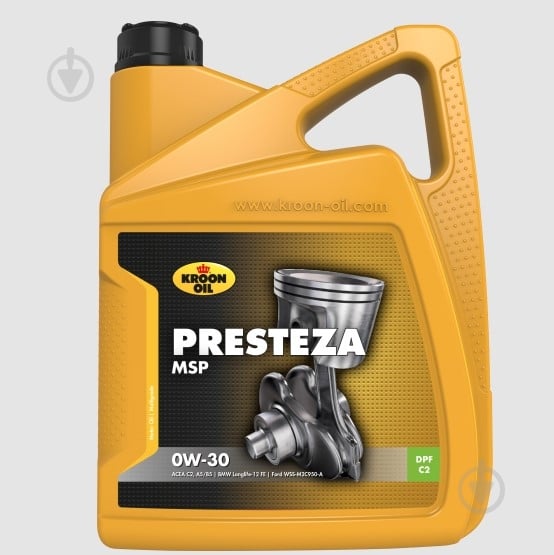 Моторне мастило KROON OIL Presteza MSP 0W-30 5 л (KL37320) - фото 1