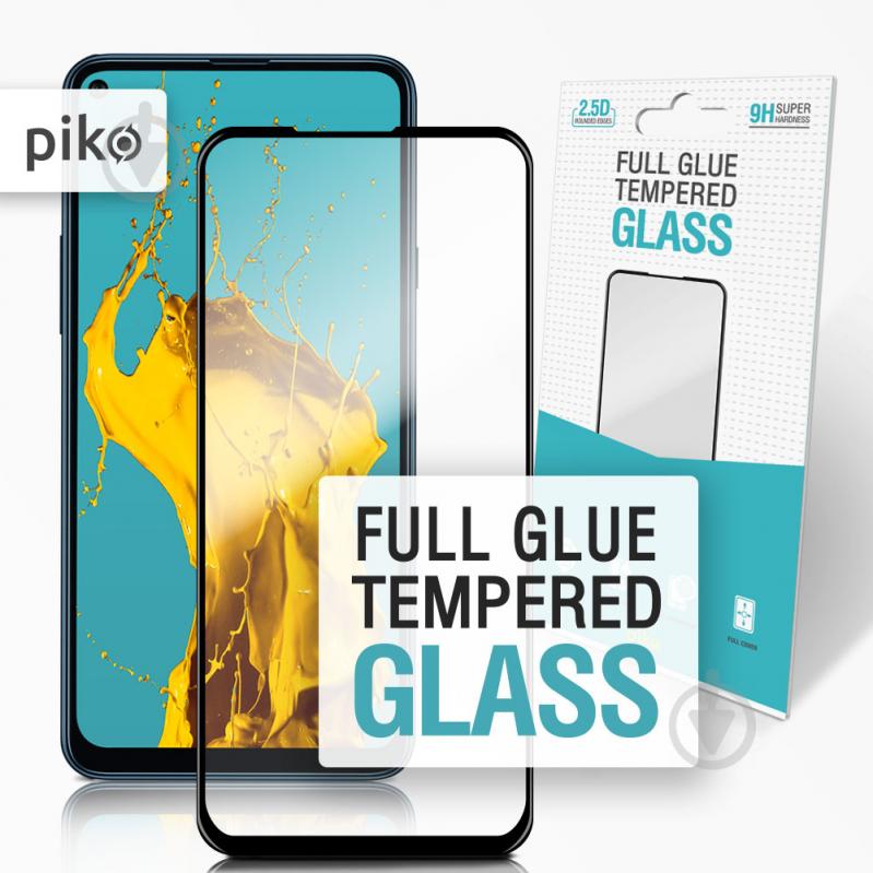 Защитное стекло Piko Full Glue для Samsung A21s - фото 1