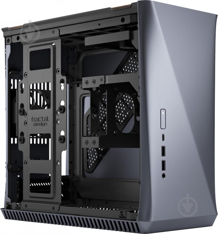 Корпус Fractal Design ERA Titanium Gray Walnut (FD-CA-ERA-ITX-GY) - фото 9 Корпус Fractal Design ERA Titanium Gray Walnut (FD-CA-ERA-ITX-GY) - фото 9