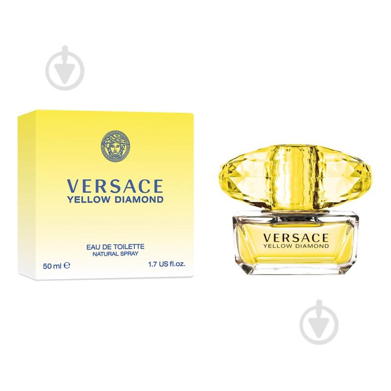Туалетная вода Versace Yellow Diamond 50 мл - фото 1