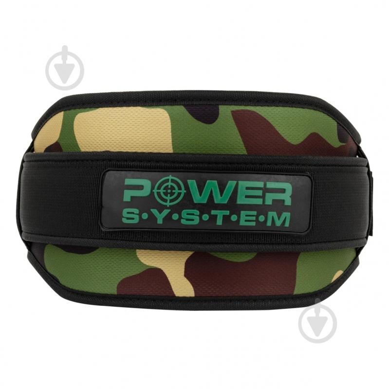 Пояс для тяжелой атлетики Power System PS_3220_L_Camo L камуфляж - фото 2 Пояс для тяжелой атлетики Power System PS_3220_L_Camo L камуфляж - фото 2