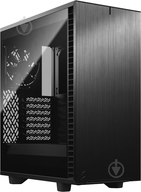 Корпус Fractal Design Define 7 Compact Dark Tempered Glass Black (FD-C-DEF7C-02) - фото 1