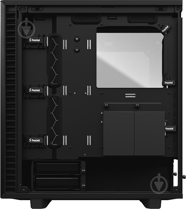 Корпус Fractal Design Define 7 Compact Dark Tempered Glass Black (FD-C-DEF7C-02) - фото 19