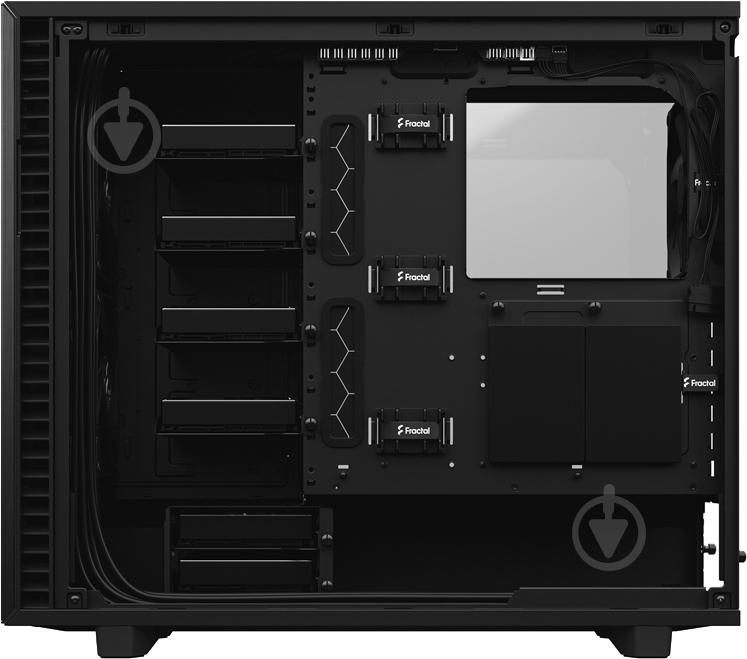 Корпус Fractal Design Define 7 Dark Tempered Glass Black (FD-C-DEF7A-03) - фото 24