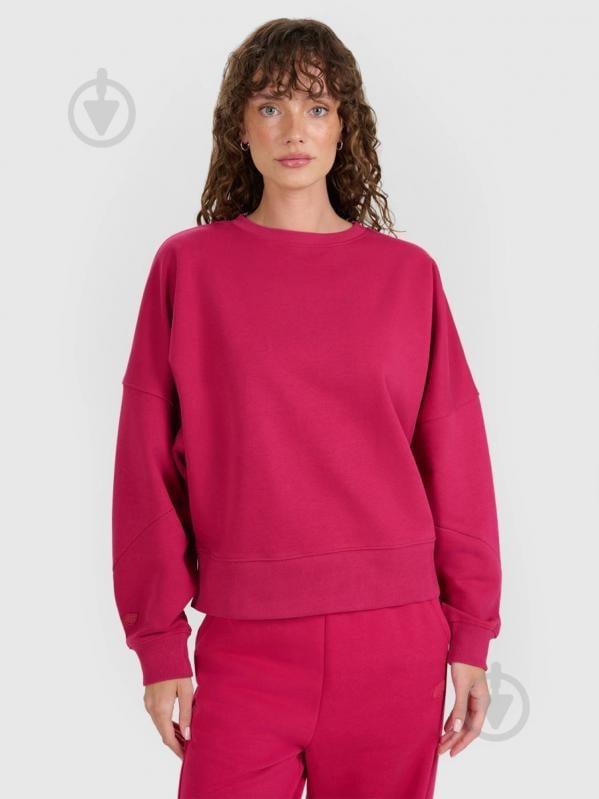 Світшот 4F SWEATSHIRT F1888 4FWAW25TSWSF1888-53S р.L рожевий - фото 1 Світшот 4F SWEATSHIRT F1888 4FWAW25TSWSF1888-53S р.L рожевий - фото 1