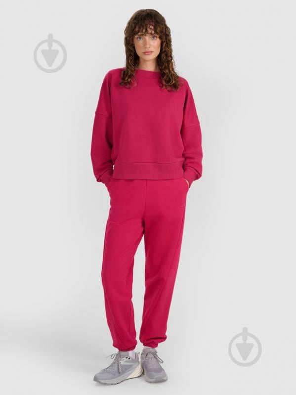 Світшот 4F SWEATSHIRT F1888 4FWAW25TSWSF1888-53S р.L рожевий - фото 4 Світшот 4F SWEATSHIRT F1888 4FWAW25TSWSF1888-53S р.L рожевий - фото 4