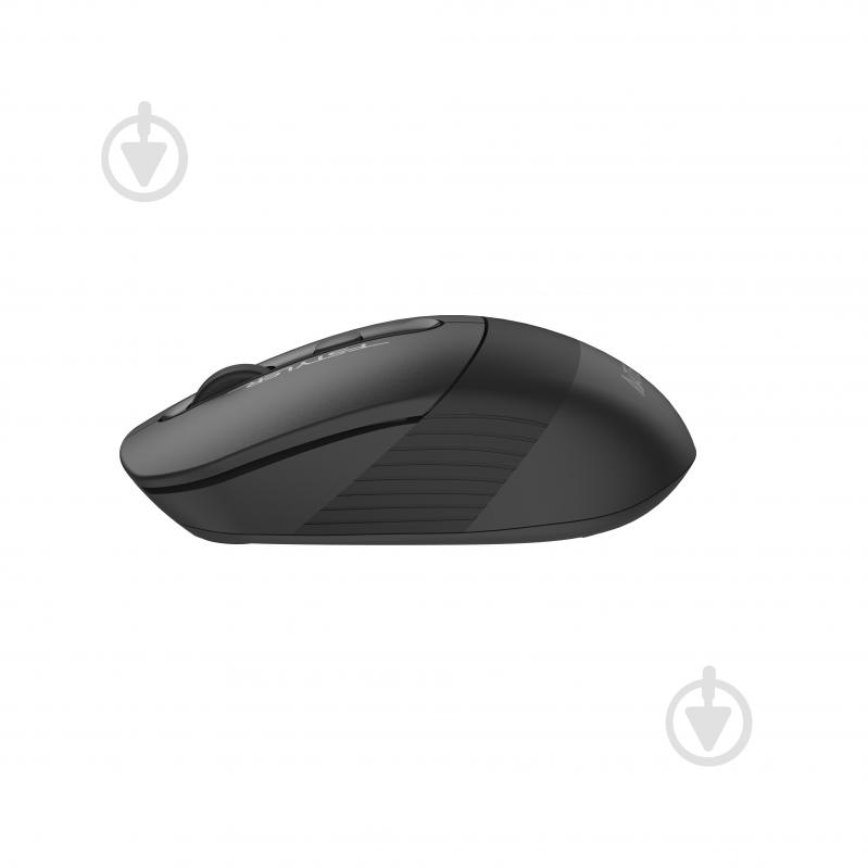 Мышка беспроводная A4Tech бесшумная, 2000 dpi black/grey (FG10CS Air) - фото 3