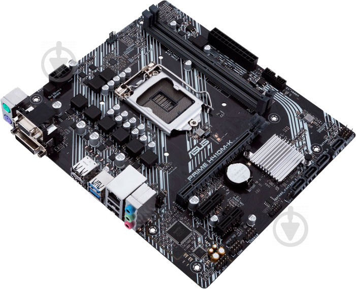 Материнская плата Asus PRIME H410M-R-SI (Socket 1200, Intel H410, mirco ATX) - фото 3