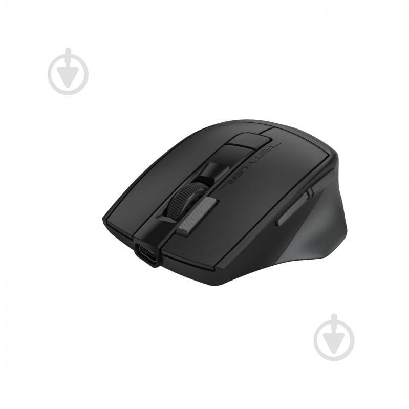 Мишка бездротова A4Tech безшумна, 2000 dpi black/grey (FG45CS Air) - фото 2