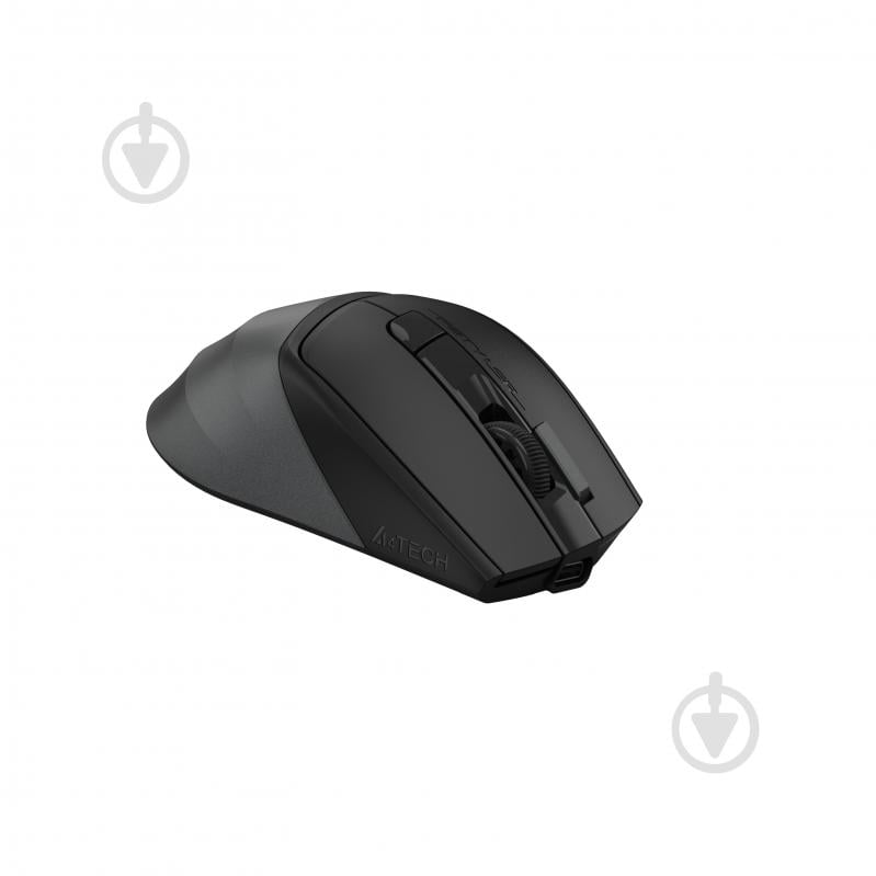 Мишка бездротова A4Tech безшумна, 2000 dpi black/grey (FG45CS Air) - фото 3