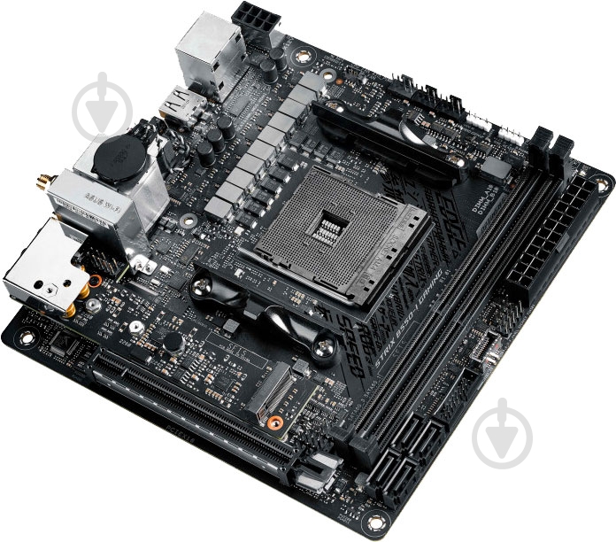 Материнська плата Asus STRIX B550-I GAMING (Socket AM4, AMD B450, mini ITX) - фото 4