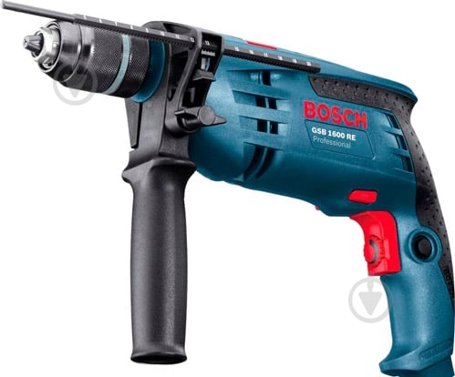 Дриль ударний Bosch Professional GSB 1600 RE БЗП 0601218121 - фото 3 Дриль ударний Bosch Professional GSB 1600 RE БЗП 0601218121 - фото 3