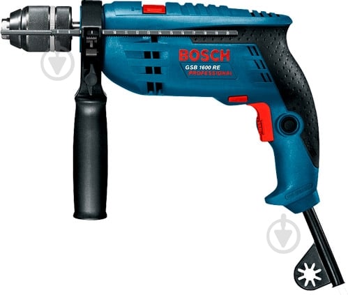 Дриль ударний Bosch Professional GSB 1600 RE БЗП 0601218121 - фото 2 Дриль ударний Bosch Professional GSB 1600 RE БЗП 0601218121 - фото 2