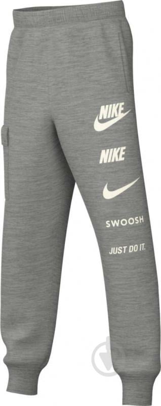 Брюки Nike B NSW SI FLC CARGO PANT BB FN7712-063 р. L серый - фото 7