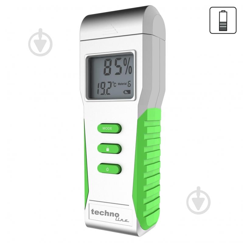 Влагомер Silver/Green (WZ1300) Technoline - фото 8