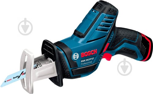 Набір інструментів Bosch Professional 3 в 1 GSR 10,8-2-LI + GSA 10,8 V-LI + GLI PowerLED 0615990G02 - фото 4