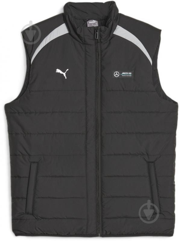 Жилет Puma MAPF1 PADDED GILET 62213301 р.S чорний - фото 1