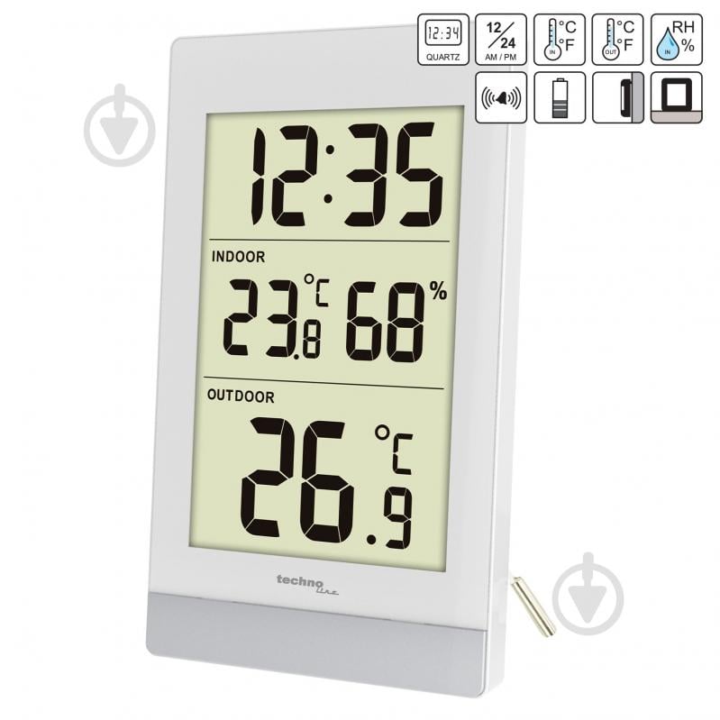 Термогигрометр Technoline WS7039 White (WS7039) - фото 2 Термогигрометр Technoline WS7039 White (WS7039) - фото 2