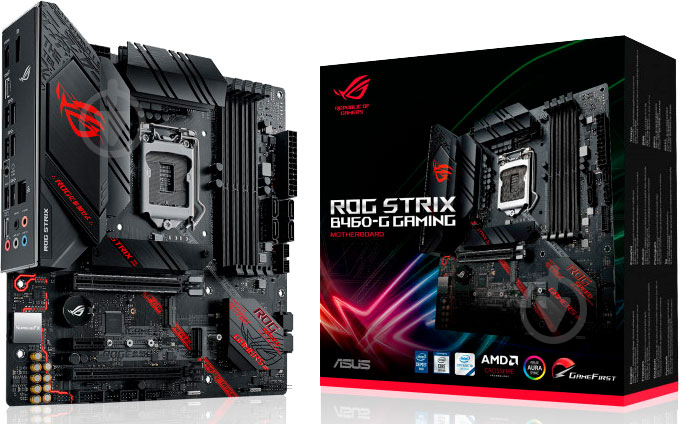 Материнська плата Asus STRIX B460-G GAMING (Socket 1200, Intel B460, mirco ATX) - фото 5