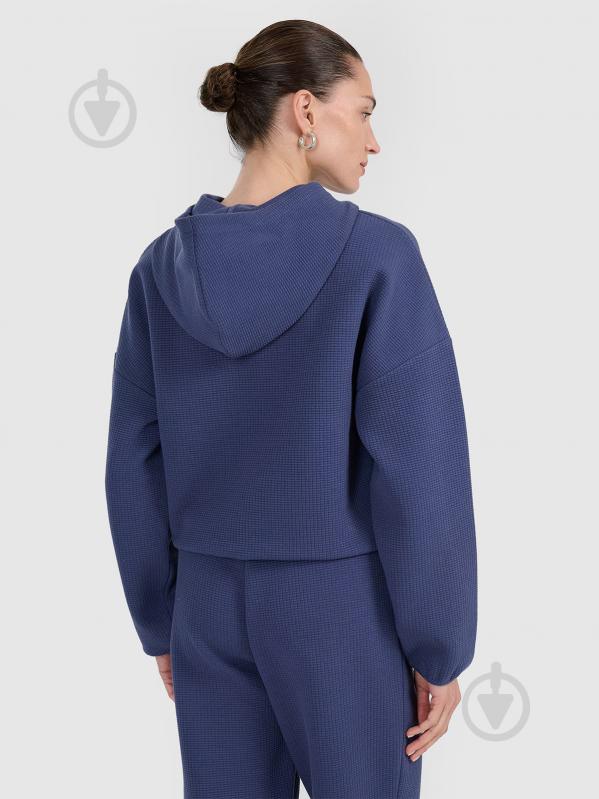 Джемпер 4F SWEATSHIRT F1847 4FWAW25TSWSF1847-32S р.XL синій - фото 2