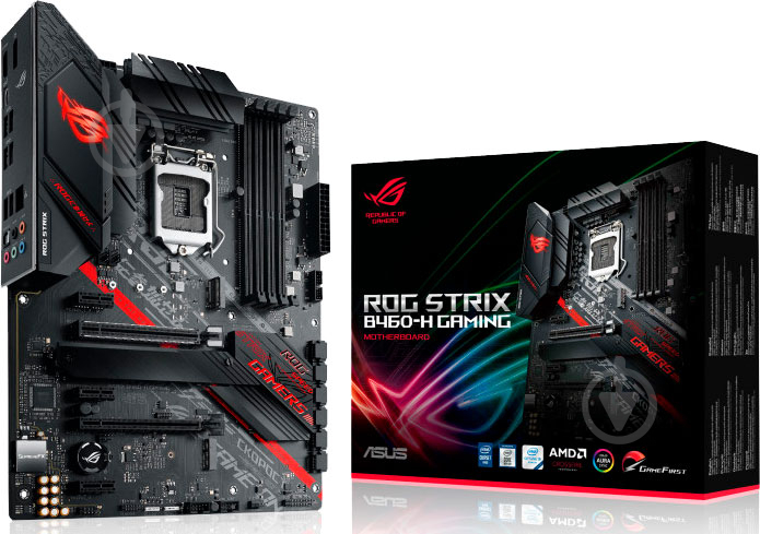 Материнская плата Asus STRIX B460-H GAMING (Socket 1200, Intel B460, ATX) - фото 5