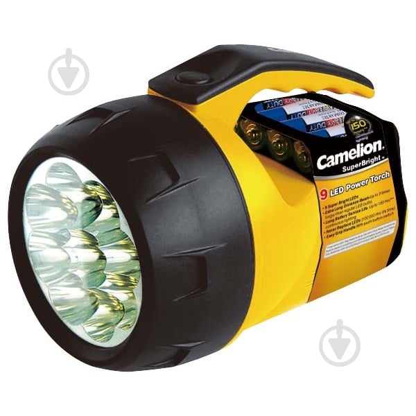 Ліхтар Camelion FL-9LED-4R6B LED Search Lamp 4*R6 SP1 - фото 1