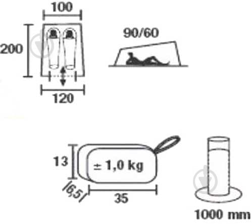 Намет кемпінговий Time Eco Minilite-2 - фото 4