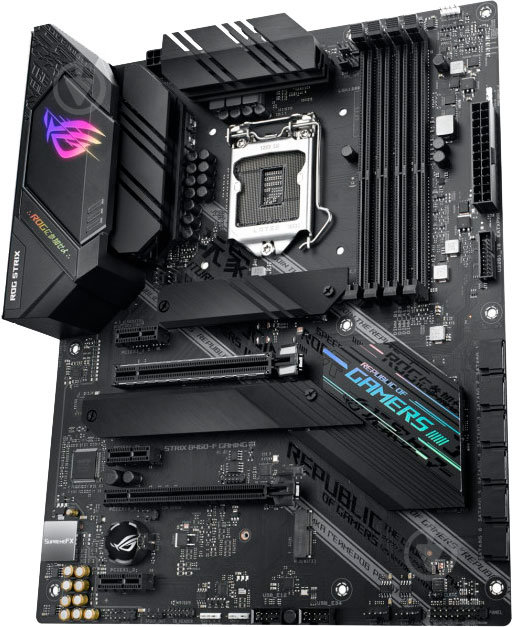 Материнська плата Asus STRIX B460-F GAMING (Socket 1200, Intel B460, ATX) - фото 2