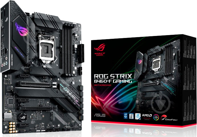 Материнська плата Asus STRIX B460-F GAMING (Socket 1200, Intel B460, ATX) - фото 5